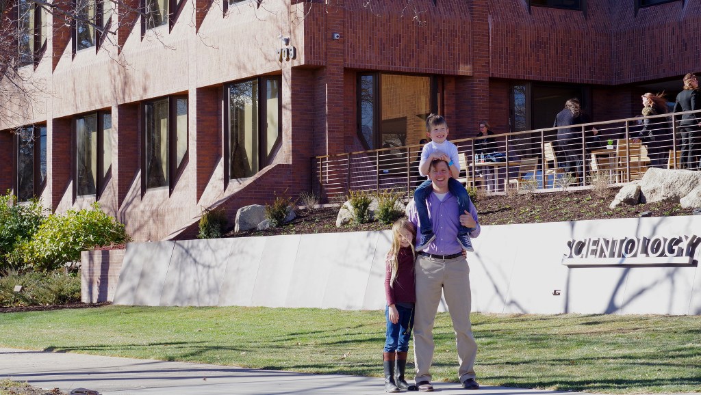 At the new Church of Scientology of Salt Lake City, Utah
