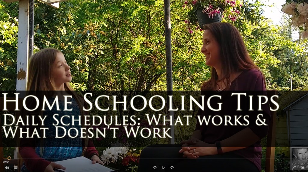 Homeschooling Tips: The Importance of&nbsp;Schedule